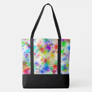 Bolso De Tela Salto de arcoiris