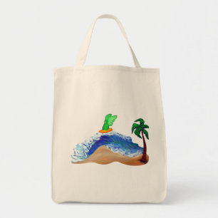 Bolso De Tela Salto de arte de tote de surf Angel Healing