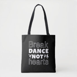 Bolso De Tela Salto de baile no de corazón baile divertido