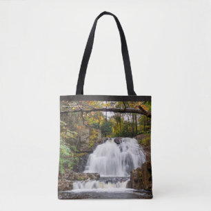 Bolso De Tela Salto de Hawk en otoño