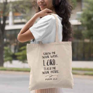 Bolso De Tela Salto de verso bíblico