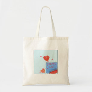 Bolso De Tela Salto del Amante Ilustrado y Excéntrico