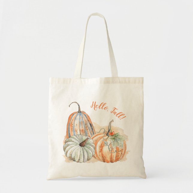 Bolso De Tela Saltos de agua de otoño (Frente)