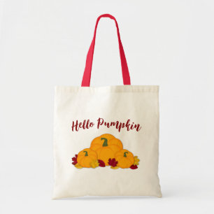 Bolso De Tela Saltos de la caída de calabaza