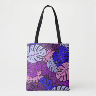 Bolso De Tela Saltos de Monstera #4