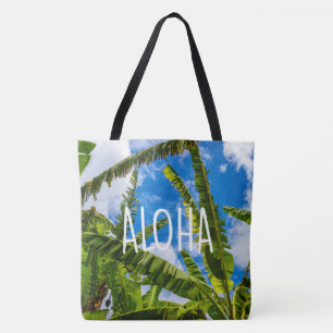 Bolso De Tela Saltos de plátano, Grove Farm Hawaiian Aloha Beach