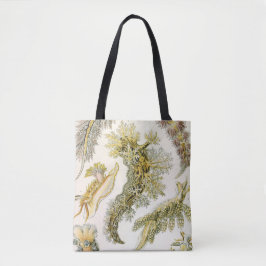 Bolso De Tela Saltos marinos por Ernst Haeckel, Nudibranchia vin