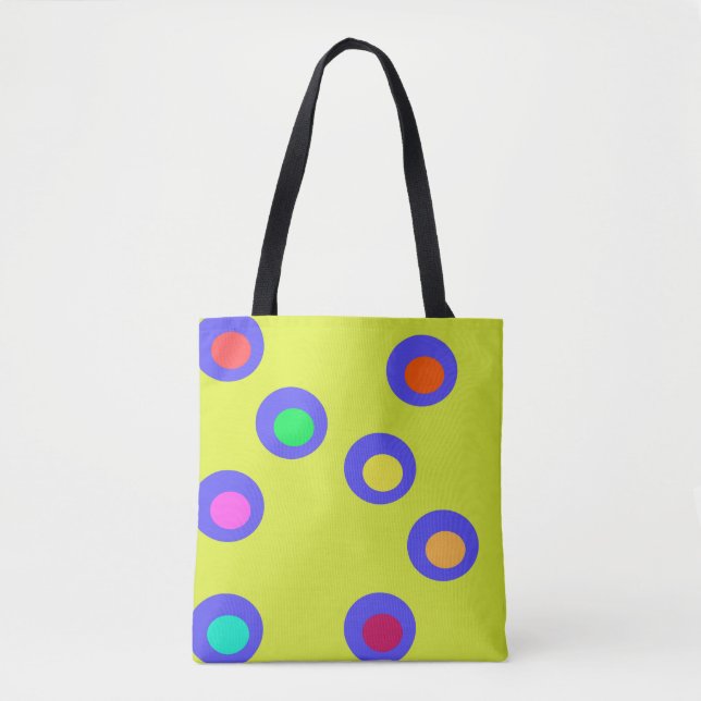 Bolso De Tela Saltos voladores (Anverso)