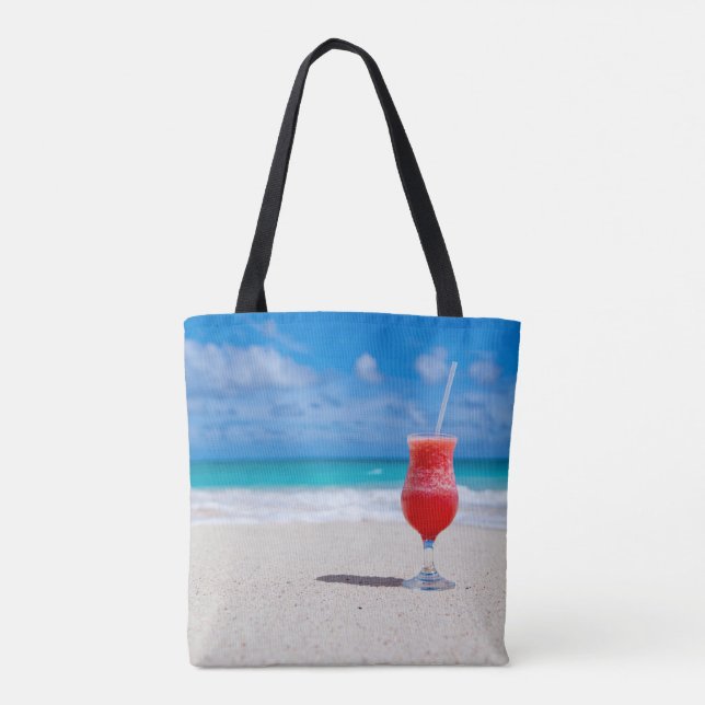 Bolso De Tela Salud de la Playa (Reverso)