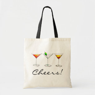 Bolso De Tela Salud! Tote Martini Cosmo Manhattan Bar