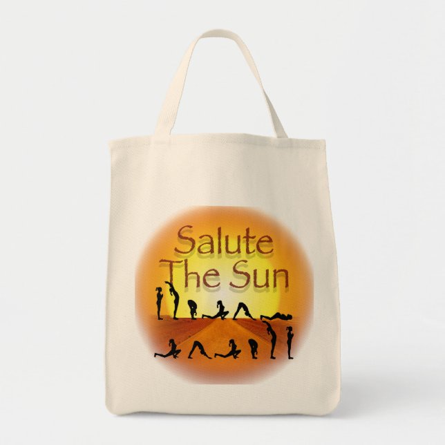 Bolso De Tela Salude The Sun (Frente)