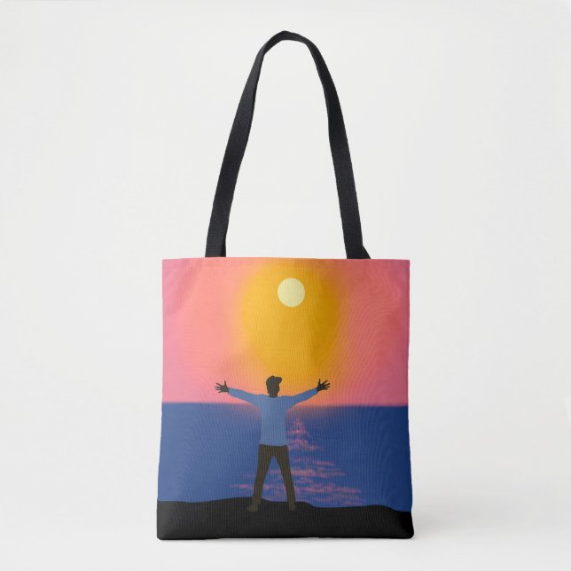 Bolso De Tela Saludo al sol (Anverso)