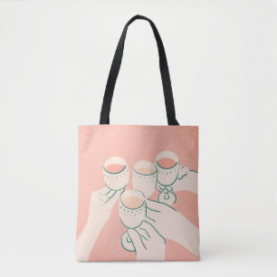Bolso De Tela Saludos a los buenos tiempos