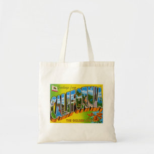 Bolso De Tela Saludos de California desde Estados Unidos