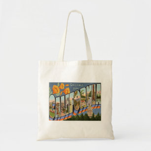 Bolso De Tela Saludos de California desde Estados Unidos