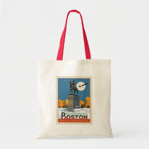 Bolso De Tela ¡Saludos de temporada desde Boston Common!