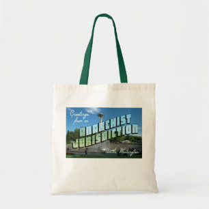 Bolso De Tela ¡Saludos del Anarchist Seattle!