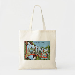Bolso De Tela Saludos desde Arkansas