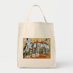 Bolso De Tela Saludos desde Atlanta