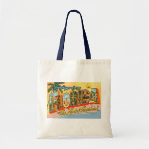 Bolso De Tela Saludos desde Florida