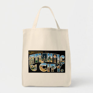 Bolso De Tela Saludos desde la Ciudad del Atlántico