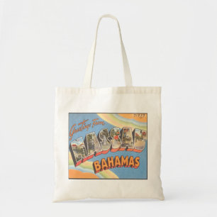 Bolso De Tela Saludos desde Nassau Bahamas