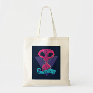 Bolso De Tela Saludos Humanos Alien