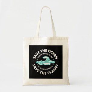 Bolso De Tela salva el océano salva el planeta