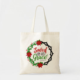 Bolso De Tela Salvado por Wreath, Navidades de Su Gracia