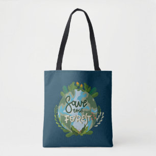 Bolso De Tela Salvar el bosque