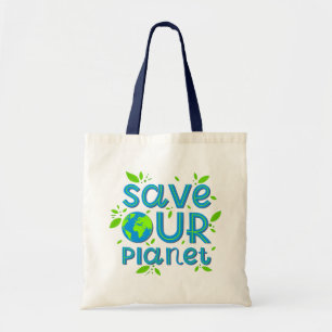 Bolso De Tela Salvar nuestro planeta