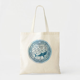 Bolso De Tela Salvar nuestros océanos conservación y vida silves