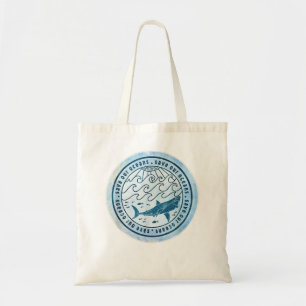 Bolso De Tela Salvar nuestros océanos conservación y vida silves