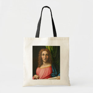 Bolso De Tela Salvator Mundi, C. 1515 (aceite en el panel)