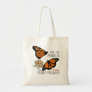 Bolso De Tela Salven A La Planta De Los Monarcas Un Poco De Mari