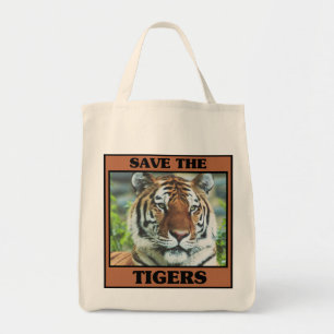 Bolso De Tela Salven a los tigres