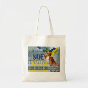Bolso De Tela Salven a Ucrania Toller Totebag