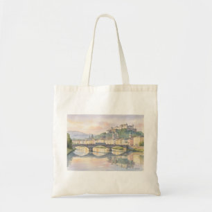 Bolso De Tela Salzburgo Austria Puente del Castillo Río Boceto