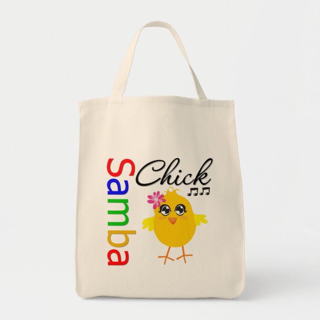 Bolso De Tela Samba Chick (Frente)