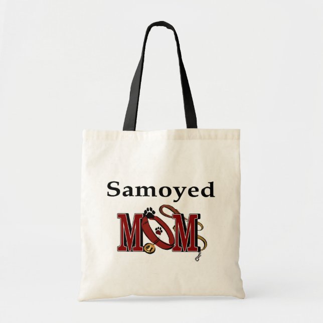 Bolso De Tela Samoyed MOM Tote Bag (Frente)