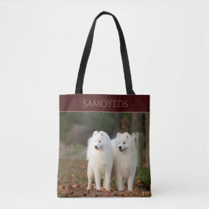 Bolso De Tela Samoyedos