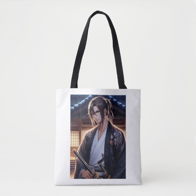 Bolso De Tela Samurai (Anverso)