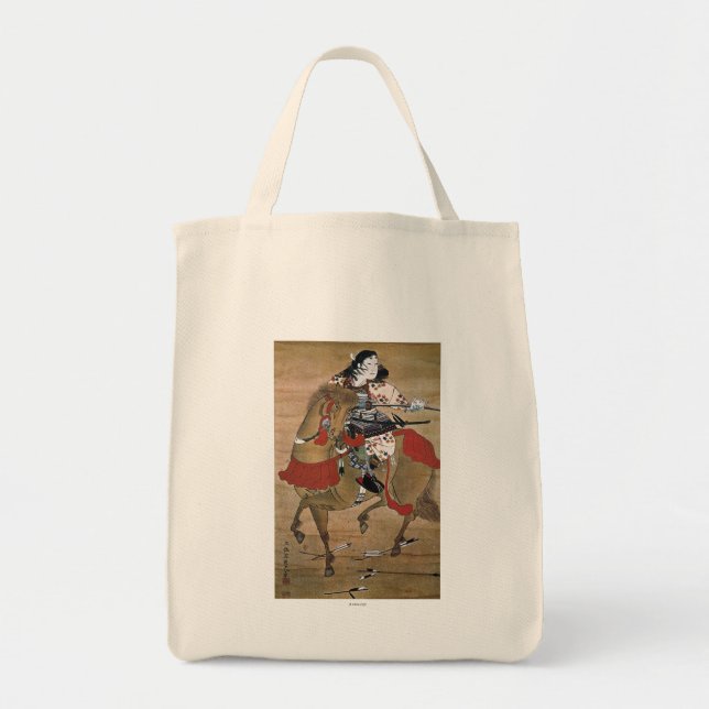 Bolso De Tela Samurai montado (Frente)