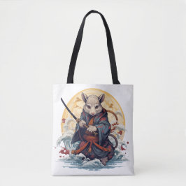 Bolso De Tela Samurai Rat Women's  Tote Bags