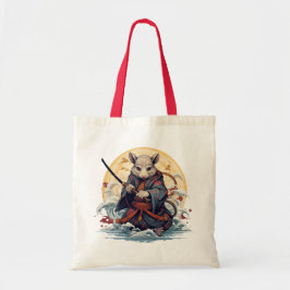 Bolso De Tela Samurai Rat Women's  Tote Bags