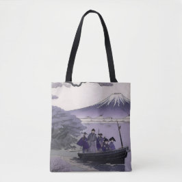Bolso De Tela Samurai Tote Bag Mount Fuji Japanese Art