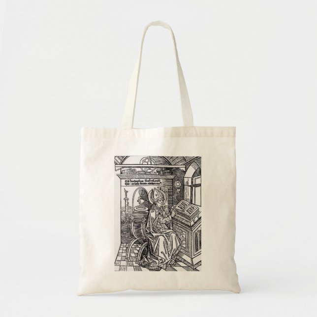 Bolso De Tela San Ambrosio de Milán (Frente)