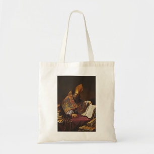 Bolso De Tela San Ambrosio Padre de la Iglesia Católica