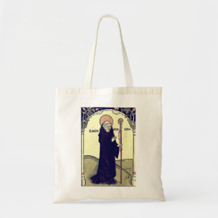 Bolso De Tela San Benito de Nursia Padre del Monacato