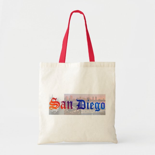 Bolso De Tela San Diego (Frente)
